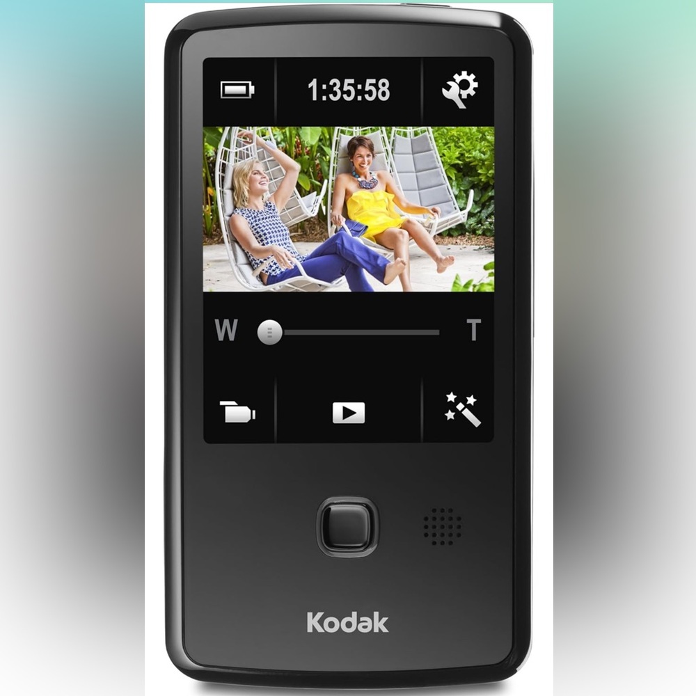 🎥NWT KODAK PLAY TOUCH VIDEO CAMERA IN BLACK 3 inch - Picture 4 of 17